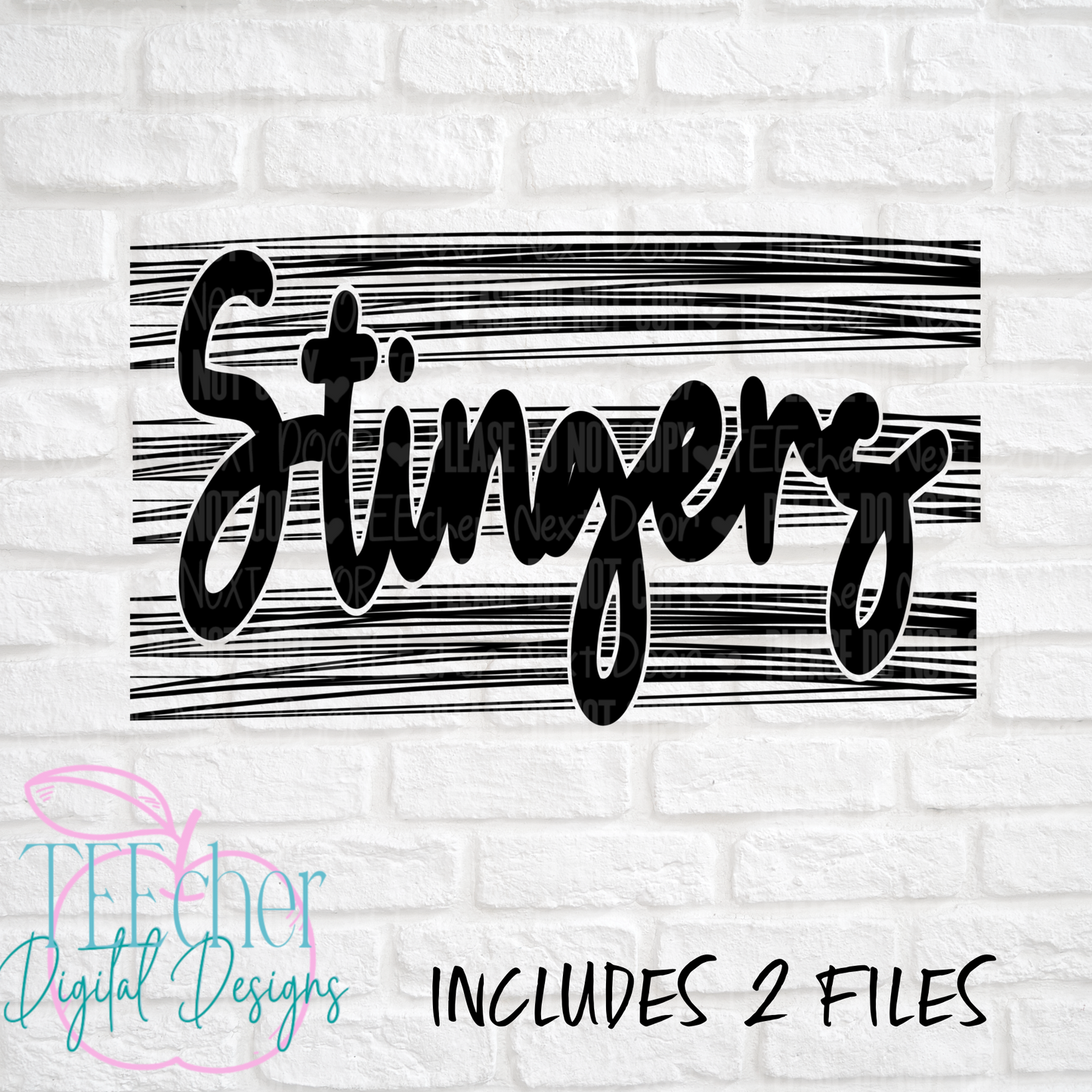 Stingers Scribbles PNG
