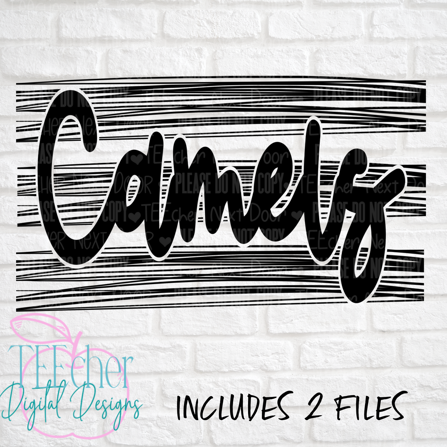 Camels Scribbles PNG