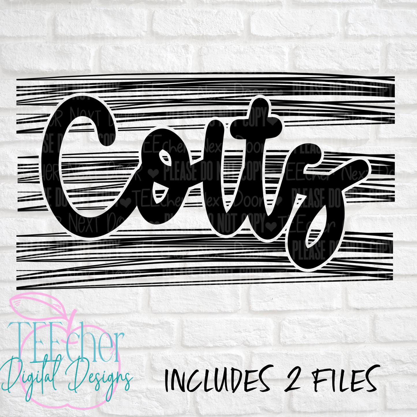 Colts Scribbles PNG