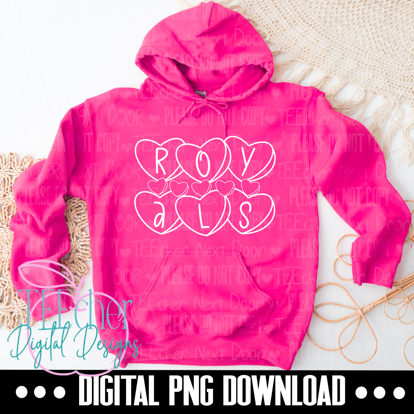 Royals Heart Outline PNG