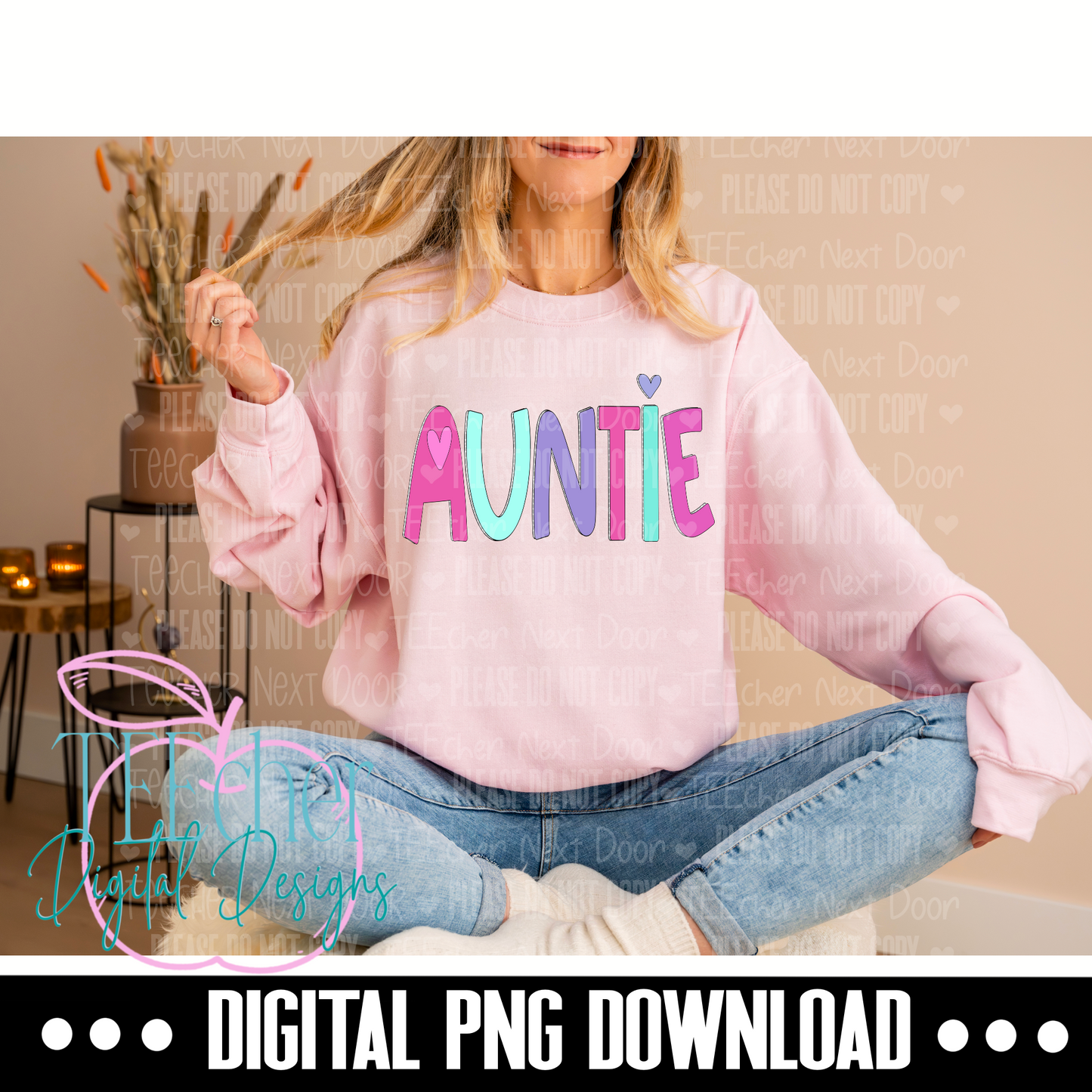 Auntie Valentine PNG
