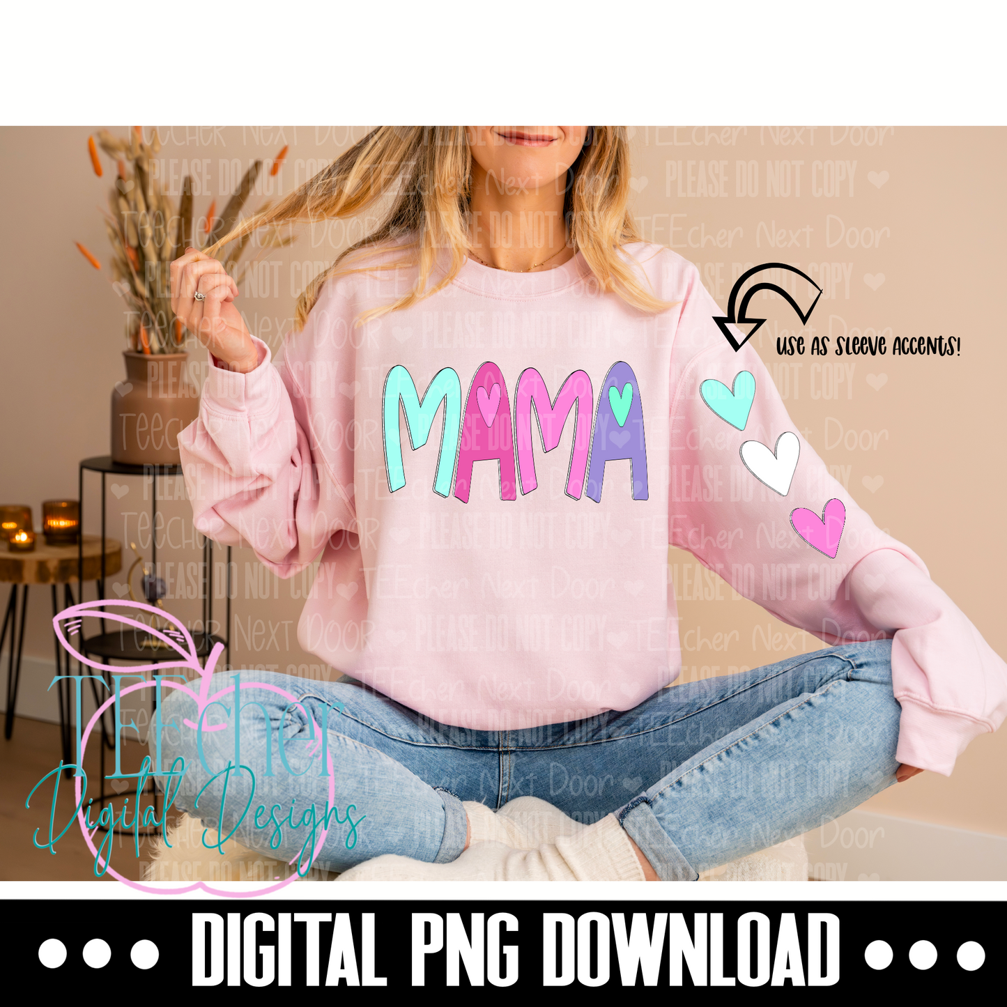 Valentine Heart--Font Bundle Add-On PNG