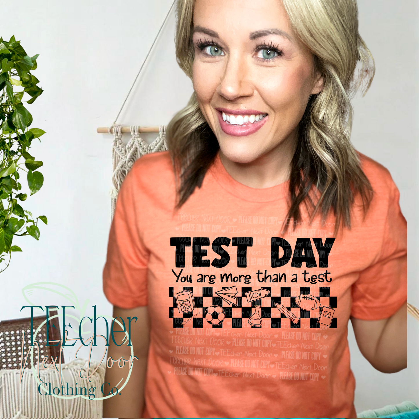 Retro More than a Test Score Screen Print